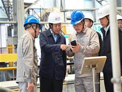 陳得信到湖南調研所屬企業(yè)